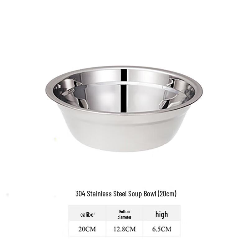 FengZhi 304 Edelstahl Rundes Becken