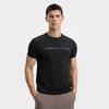 New FILA Fitness T Shirts Men's Pitch Black A11M531109FBK