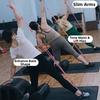 Portable Size Yoga Stretch Band 7 Ring Silicone Elastic Stretcher  Fitness Workout