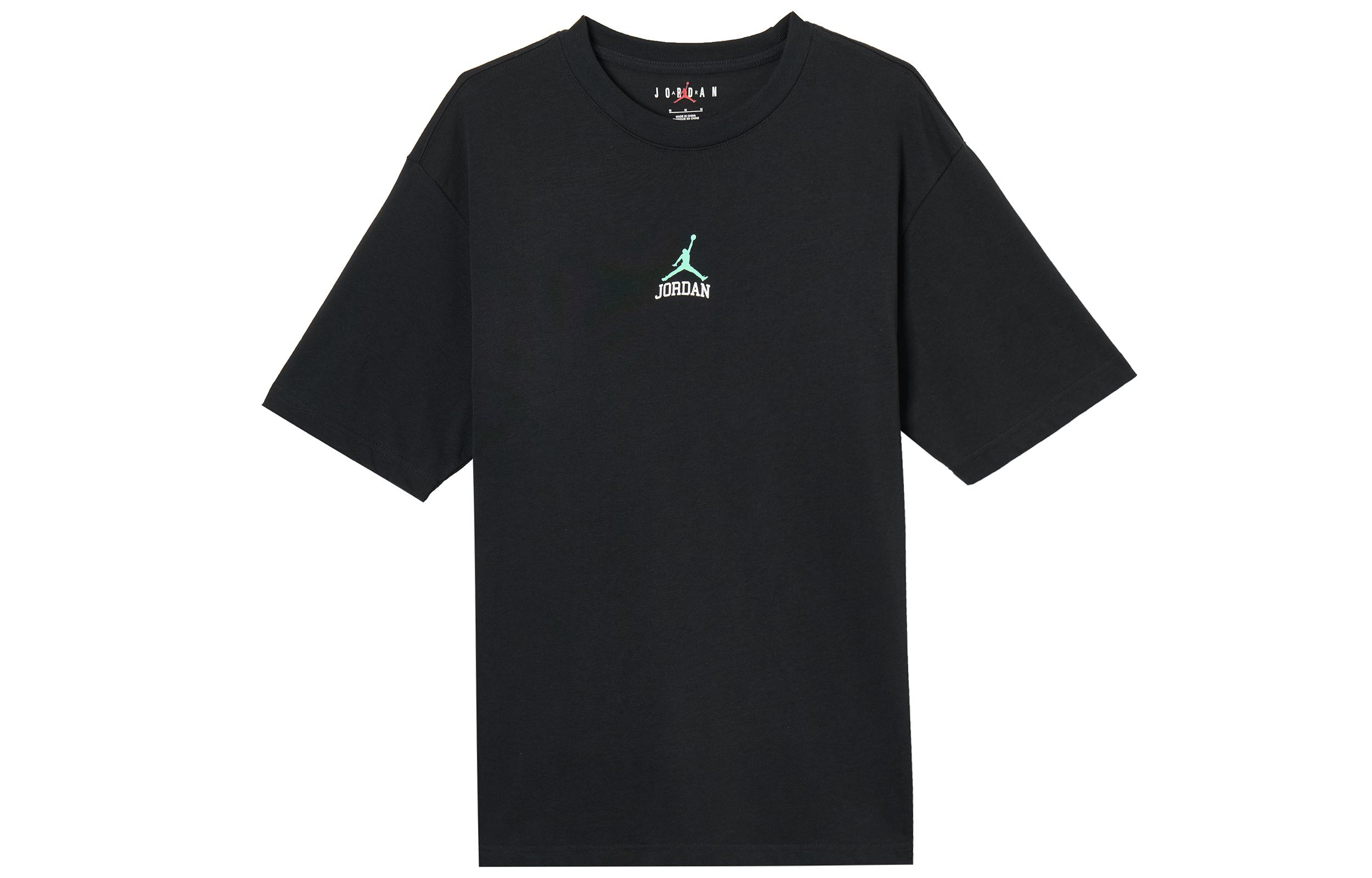 Jordan 23 T Shirts Men s Black Crew Neck Moderate M