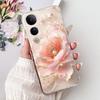 For Vivo V50 Lite V50 V2427 V2441 Elegant Floral Butterfly Phone Case For Vivo V50 V50lite 5G Soft Silicone TPU Cases