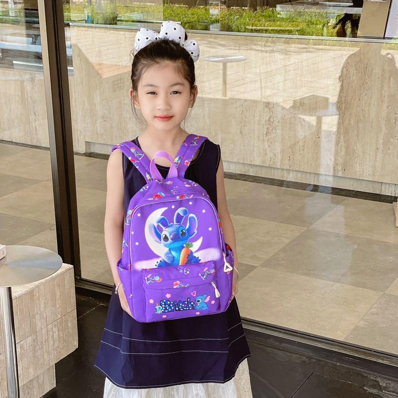 Cartoon Animation Boys And Girls Backpack Large Capacity Foreign Gas Printing Primary School Bag Light Travel Children Backpack