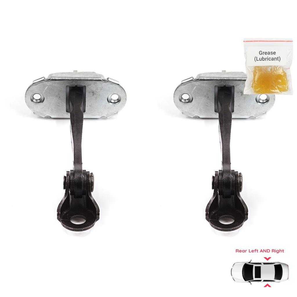 EDP1462-1 2 Pieces Rear Door Stop Check Assy Limiter Strap for Skoda Fabia MK1 I 6Y 1999-2008 4/5 Door Praktik 6Y0839249C