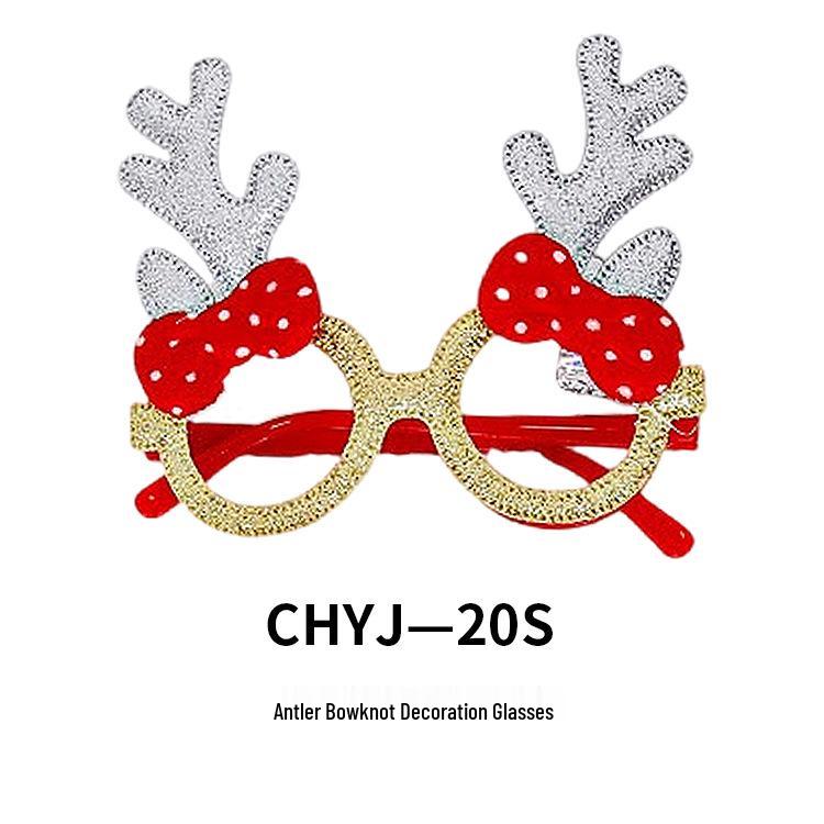 Festive Christmas Eyeglass Frames for Adults & Kids - Creative Holiday Party Accessories & Gifts