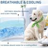 Pet Cooling Ice Scarf Cool Ice Breathable Towel Heatstroke Dogs Cats Ice Collar Cat Adjustable Collar Bibpet Supplies