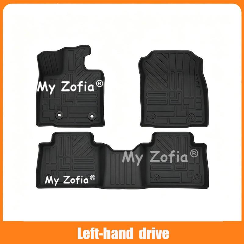 For Toyota RAV4 XA60 2026 2027 Waterproof TPE Car Floor Mats Custom Fit Auto Foot Pads Carpet Interior Modification Accessories