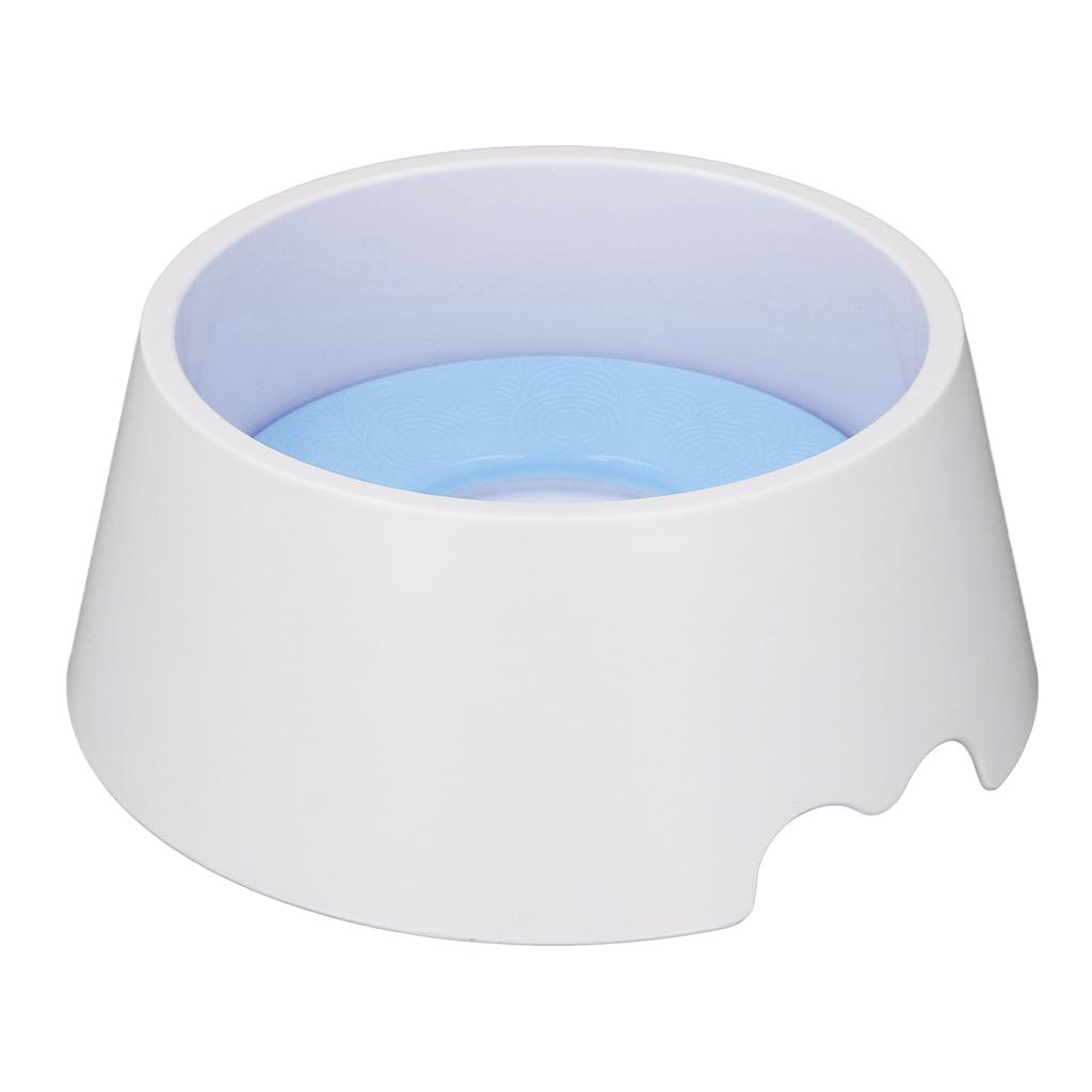 Haustier Langsamer Wasserspender Spritzwassergeschützt Rutschfest Erhöhter Wasserspender Hundenapf für langsames Trinken für
