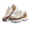Skechers Milk Tea Bear 2.0 D'Lites Corduroy Patchwork Dad Shoes