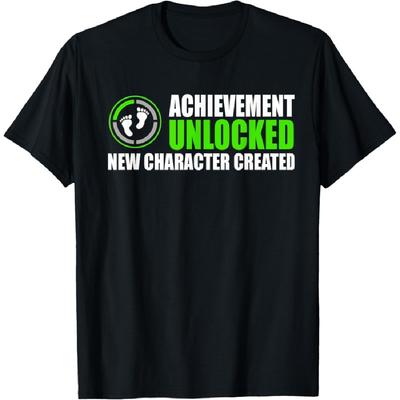 Déblocage de succès Nouveau personnage créé T-shirt(1)