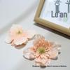 Golden Thread Flying Swallow Fabric Flowers for DIY Home, Cake Décor & Hair Accessories