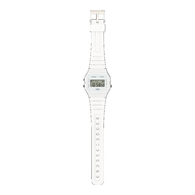 Casio Men's Resin Water Resistant Digital Alarm Quartz Watch F-91WB-7A