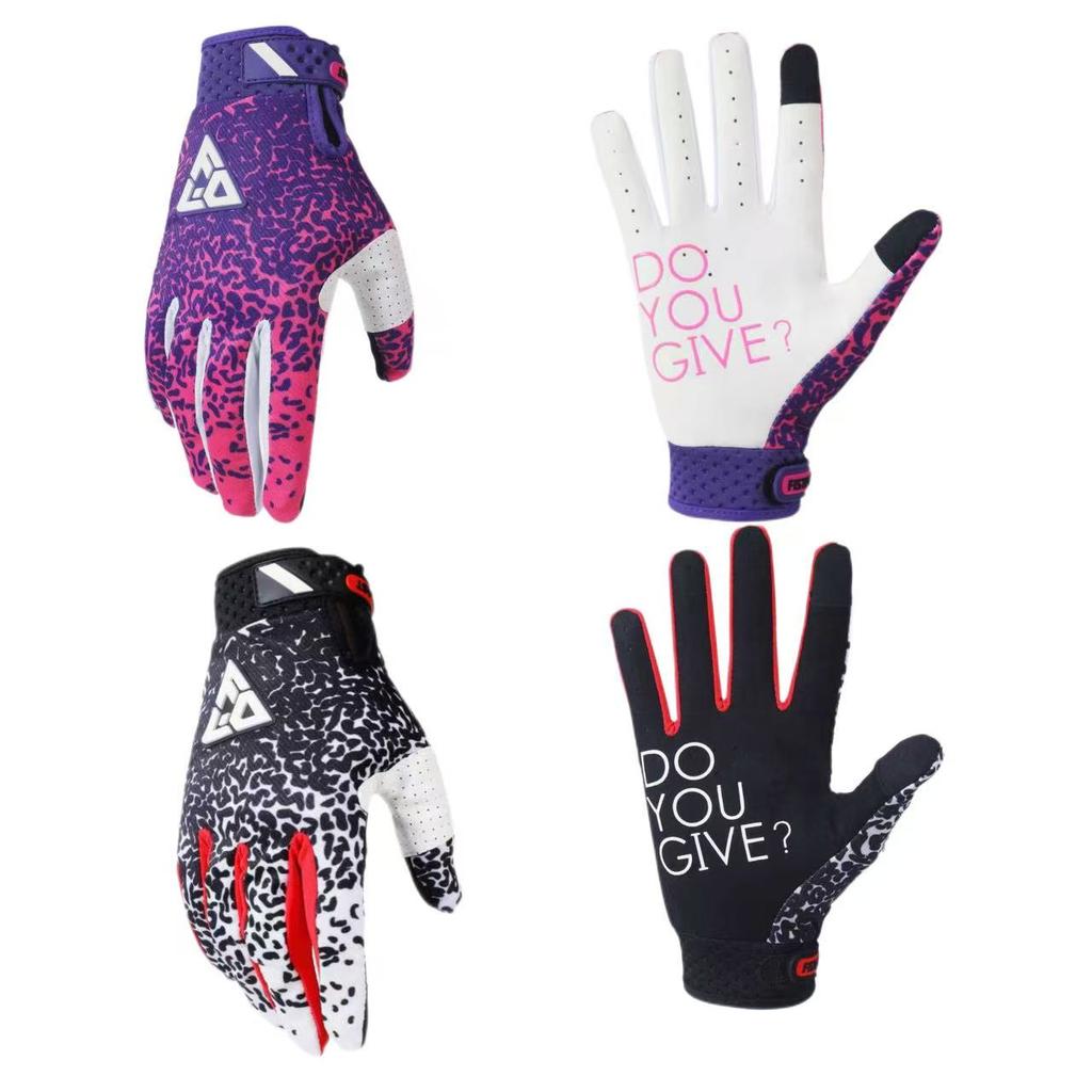 Fistplast Long Finger Cycling Gloves Universal Touch Screen All-Season Wearable Comfortable Bike Riding Gloves