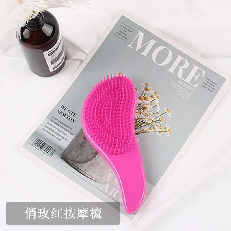 Detangling Comb Anti-static Massage Hair Brush Tangle Detangle Air Cushion Hair Brush Comb Salon Barber Hair Styling Tools