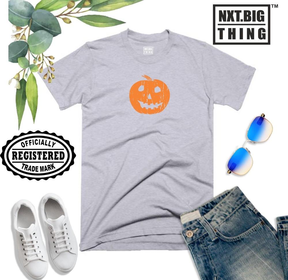 Halloween Pumpkin T Shirt Ghost Witch Trick Or Treat Scary Horror Gift Unisex Top