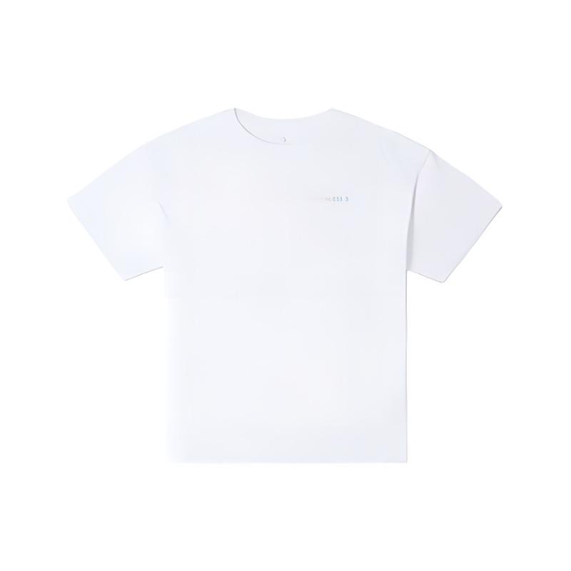 

Converse Summer Fun Series SS24 Letter Print Crew Neck Pullover Comfort Casual Sport Short Sleeve Drop Shoulder T-Shirt Women Tops White 10026375-A01