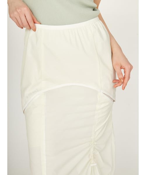 Emi Gathered Detail Narrow Skirt 13WFS252061 Women's