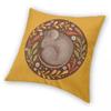 Deep Sleep Mouse Pillowcase Polyester Linen Velvet Creative Zip Decorative Throw Pillow Case Home Cushion Cover