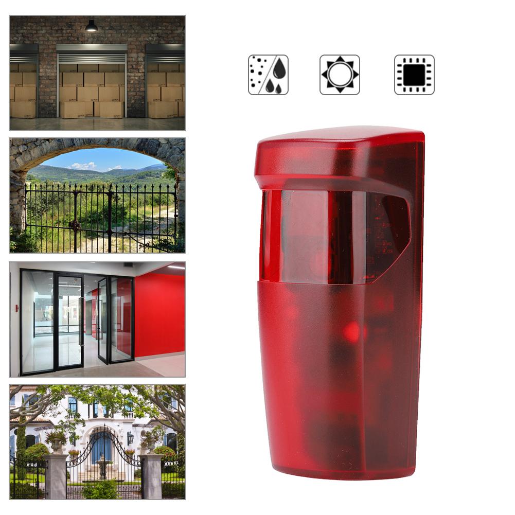 Infrarot-Lichtschranken-Detektor-Alarmsystem für rotierende Schiebetüren, automatische