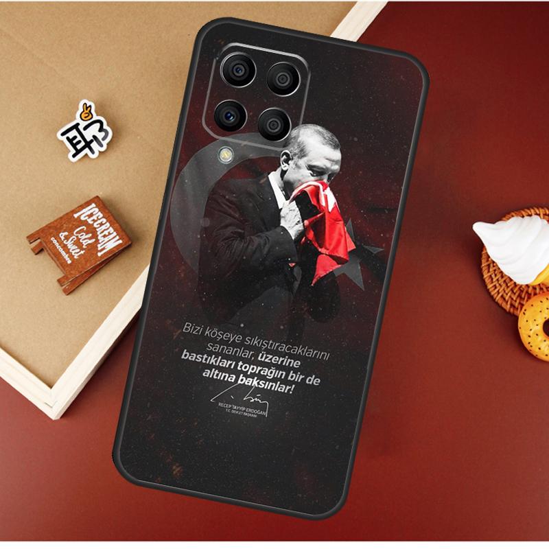 President Turkey Recep Tayyip Case For Samsung Galaxy M21 M20 M23 M31 M11 M54 M14 M34 M13 M52 M32 M12 M16 M36 M56 M15 M55