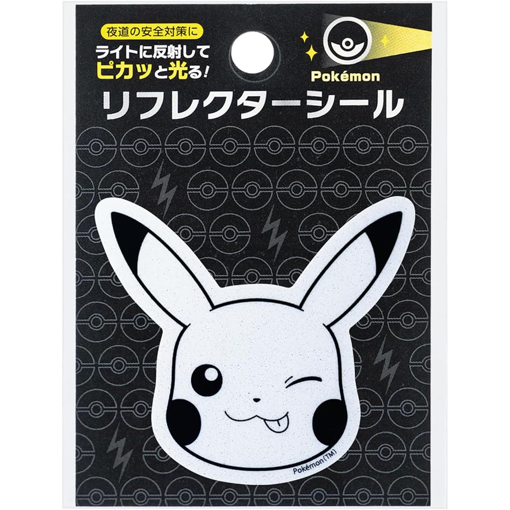 Showa Note Pokmon Sticker Reflective Seal Pikachu Wink School Use 323729403
