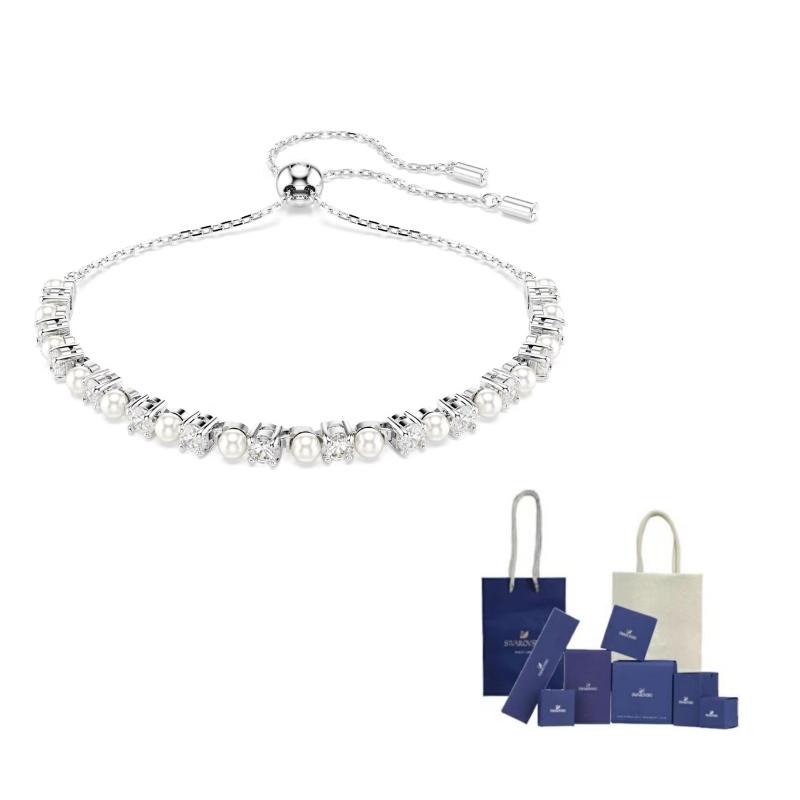 Swarovski Matrix Crystal Pearl Bracelet