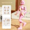 3D Printed Mannequin Dummy Magical Beauty Girl Action Figure  Multi-Jointed Movable Shapeshift Robot Ornament  For Kids Adult