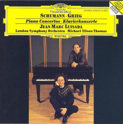 CD SCHUMANN/GRIEG - Piano Concertos: Luisada, Thomas /  4399132 Deutsche Grammo 1994 Germany Classical Used