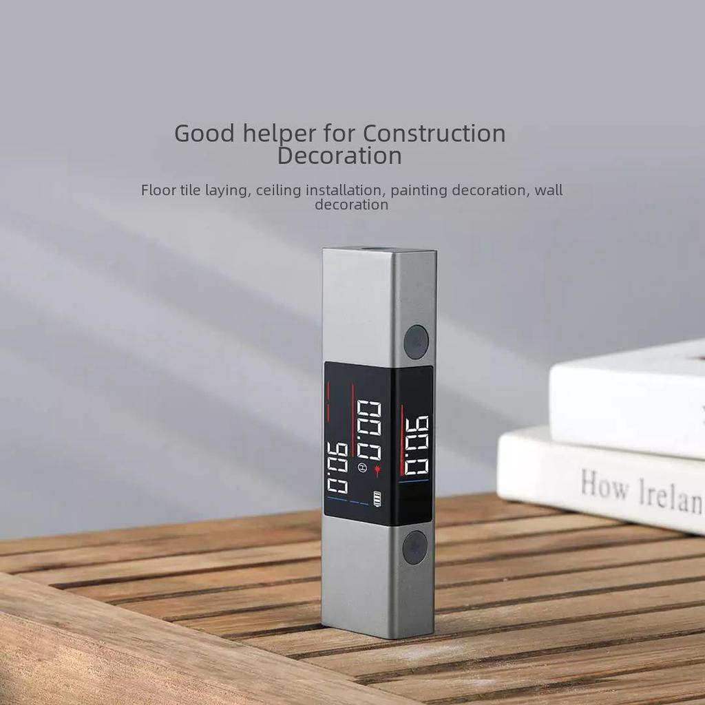 Duke LI1 Handheld High-Precision Laser Line Projector with LED Screen Angle Ruler