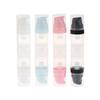 5Ml+5Ml Double Headed Vacuum Press Type Spray/Lotion Bottle Refillable Makeup Cosmetics Cream Gel Moisturizers Liquid Container