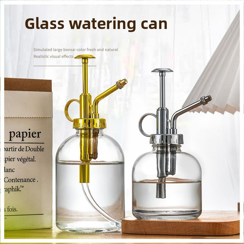 Household Glass Watering Can220ml-360mlSprayer Succulent Plant Watering Artifact Gardening Tool