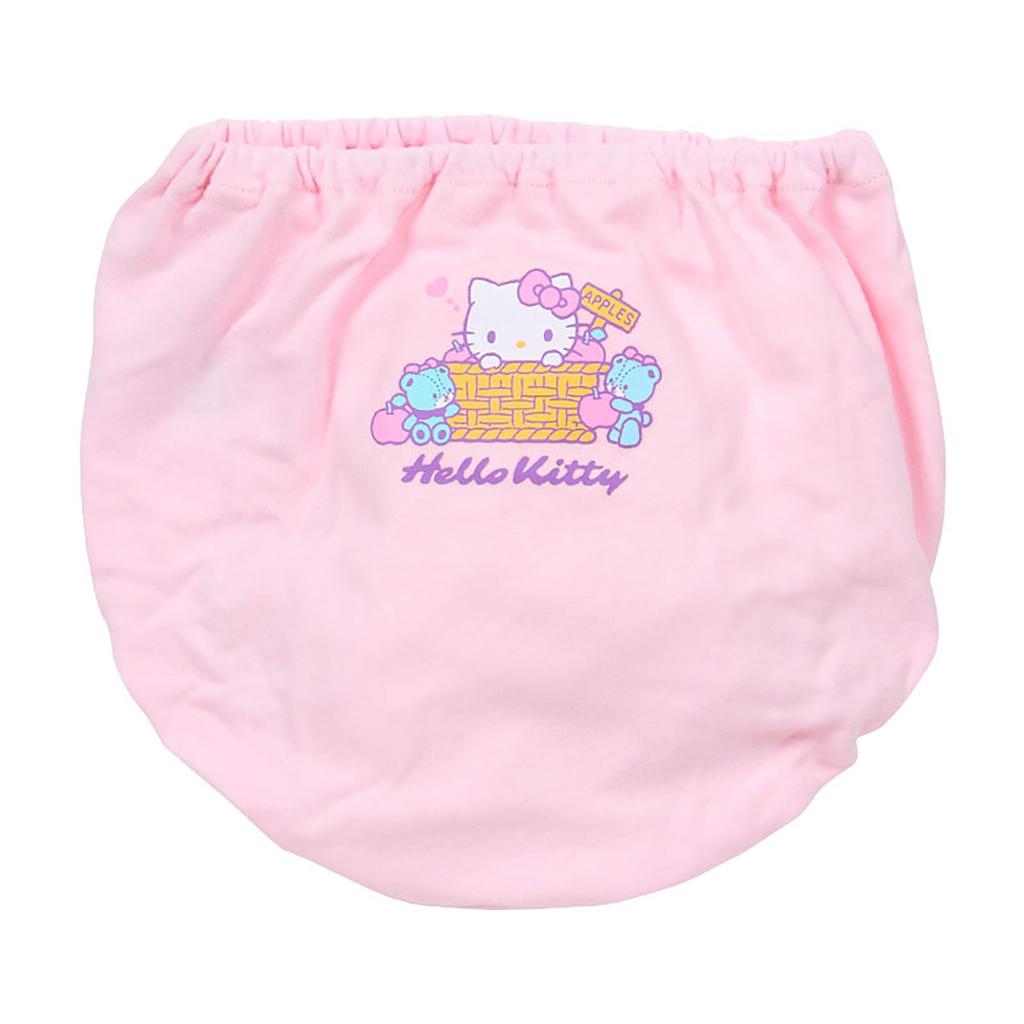 Sanrio Hello Kitty Elmalı İsimli 153753 Çocuk Şortu, 3 Parça Set, Tasarım, 130cm, %100 Pamuk, Etiket,