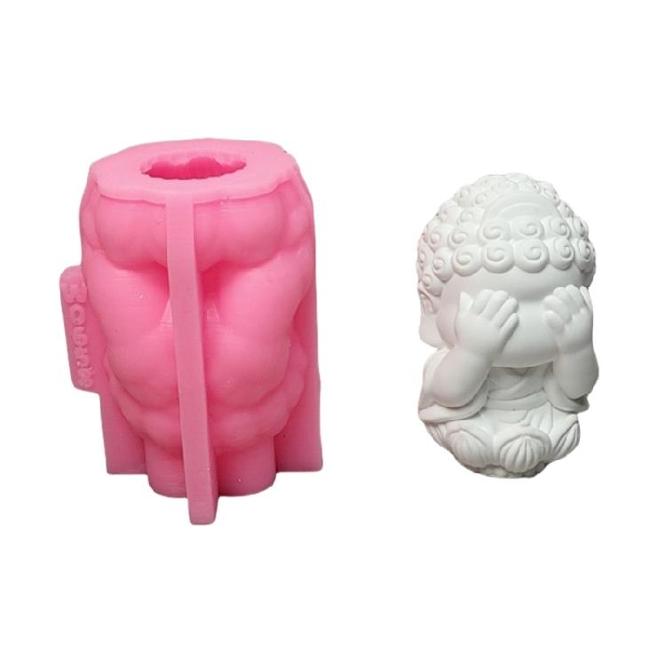 Religious Statue Silicone Candle Molds for Candle Soap Chocolate Candy Fondant Making Cement Gypsum Silicone Molds