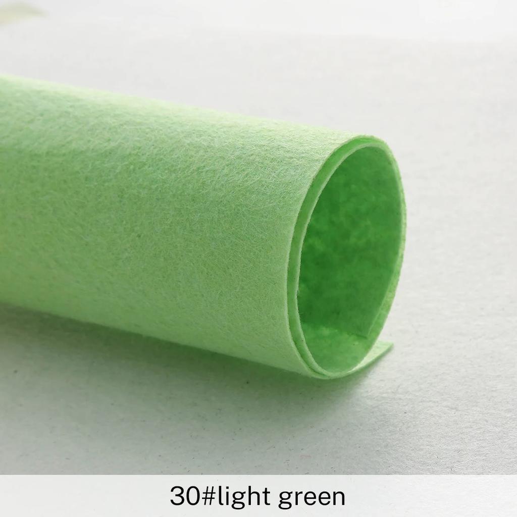 90x45cm Soft Felt Fabric Non-woven Felt Fabric Sheet Patchwork DIY Sewing Dolls Crafts Accessories Material 1mm Thick TJ10300