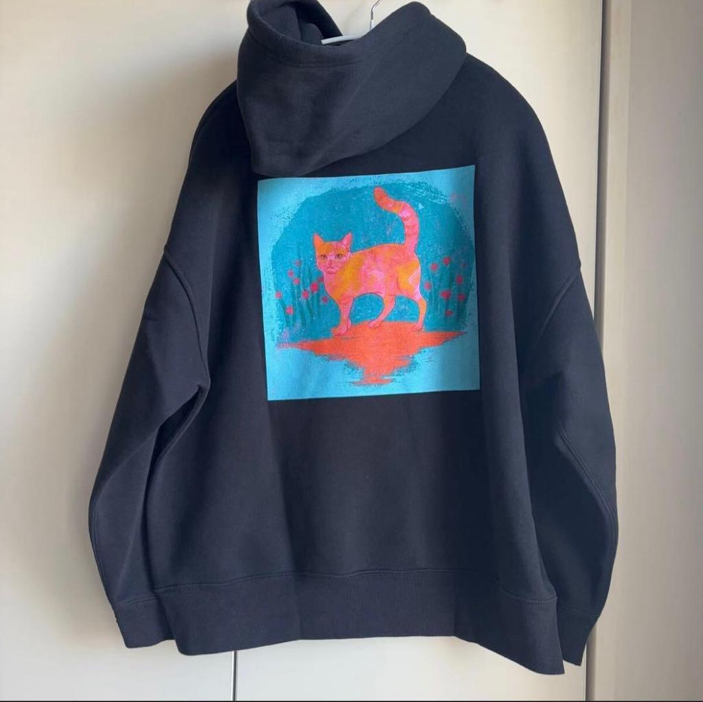 [USED] TAKALAKA Hanah Hoodie, Collaboration with Hanae Natsuki and Ai Nina, Size L