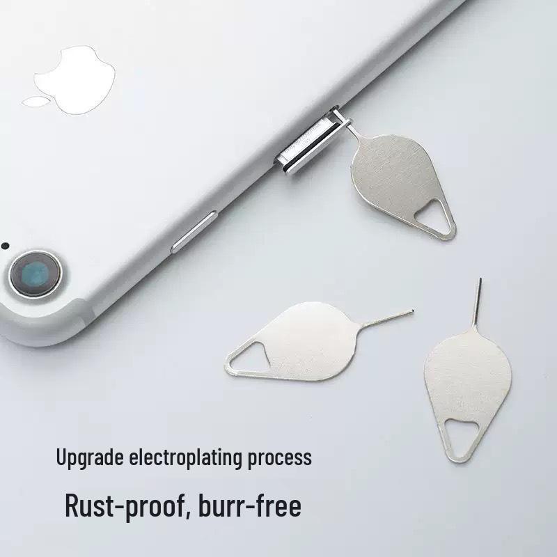 Universal SIM Card Ejector Tool for iPhone/Android - Stainless Steel