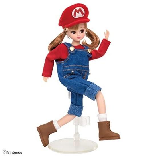 Takara Tomy Licca-chan Doll LD-33 Super Mario Daisuki Dress-Up Play Toy Age 3 up