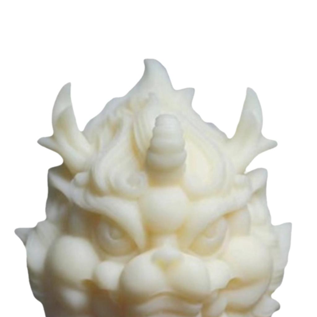 Miniature Kirin Statue Table Decoration Figurine Office B