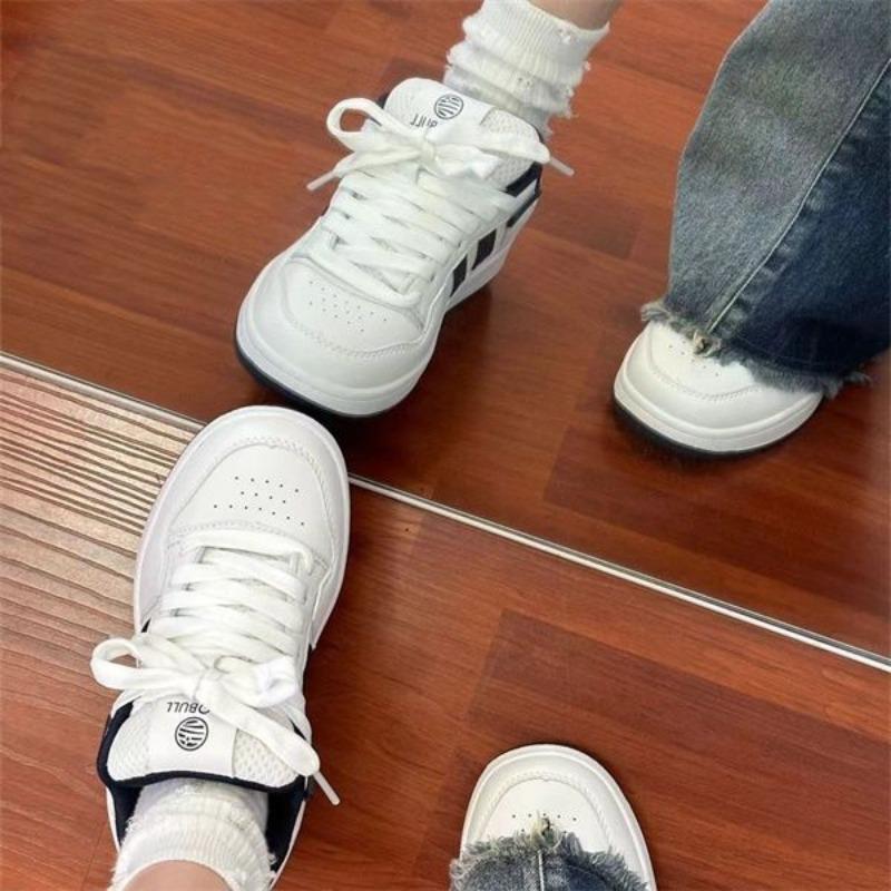 Yellow Chubby Bread Shoes Women's New Summer Versatile Leisure Sports Guochao Skateboard Shoes