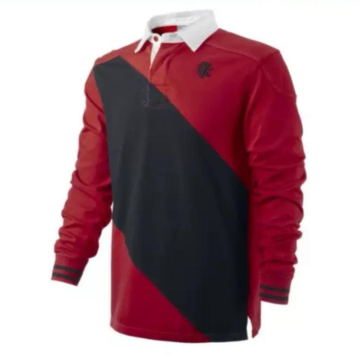 

Nike Sweatshirts Men s Red Polo Collar Moderate Other 454436-611 XL
