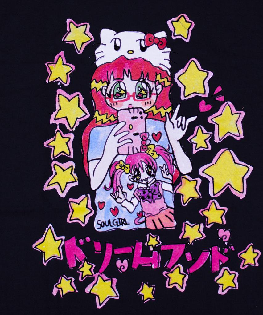 Soulpusikaes Soulgirl® X Dorimurando T-Shirts (Black)