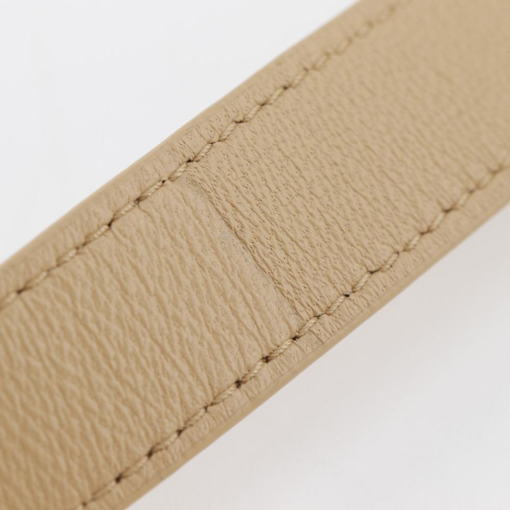 BOTTEGAVENETA Candy Cassette Shoulder Bag 666688 VMAY1 Intrecciato Beige Lambskin Unisex Used