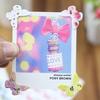 2Pcs Cute Cartoon Stickers Colorful Butterfly Photos Corner Stickers DIY Baby Album or Scrapbook