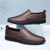 Neue Herrenmode Schuhe für vier Jahreszeiten Luxusmarke Slipper Herren Hochwertige Freizeitschuhe Bequeme Herren-Loafer aus echtem Leder