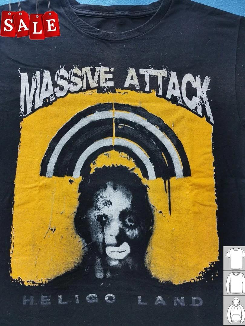 Hot Massive Attack Heligoland Gift For Fans Black S-5XL T-Shirt LW824 XXXL