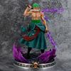 Hot 20cm Anime Figure GK Roronoa Zoro Three-blade Sa-maximum Manga Anime Statue Action Figure Collection Model Kid Toy