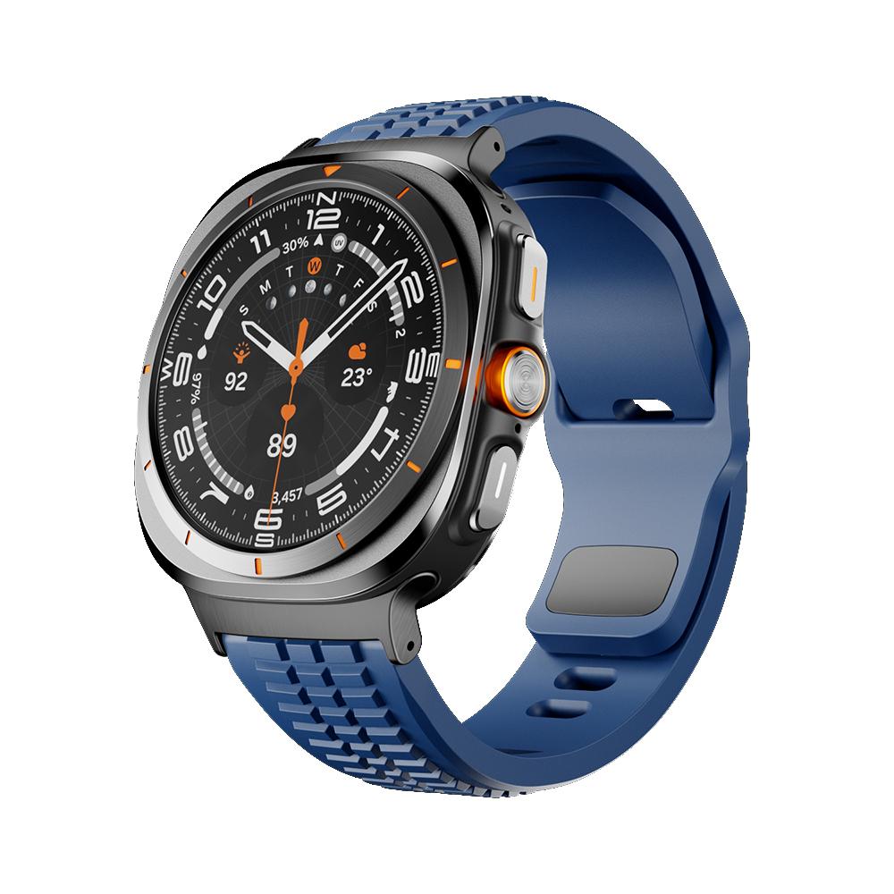 Sport Silicone Strap for Samsung Galaxy Watch Ultra 2025 Bracelet Men Wrist Band for Samsung Galaxy Watch Ultra 47mm 2024 Correa