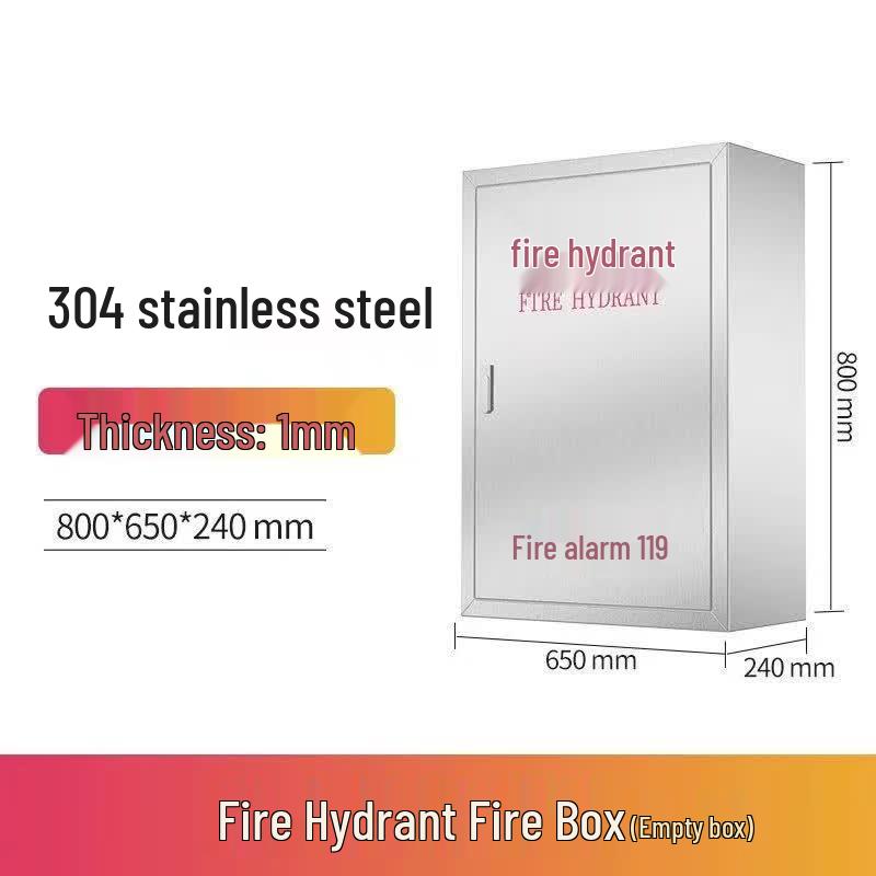 Comi 304 Stainless Steel Fire Hydrant Cabinet