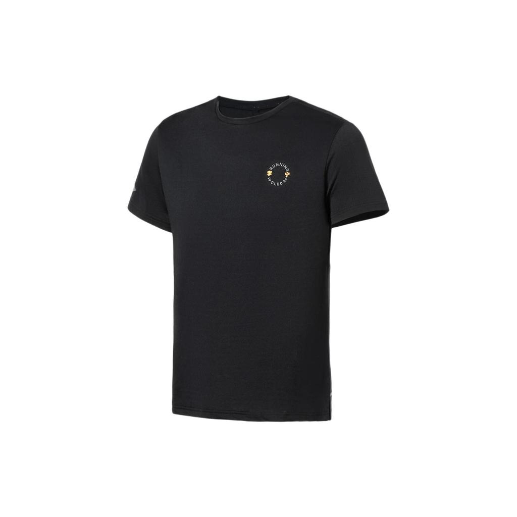 Li Ning Running Collection T Shirts Men's Crew Neck Moderate Straight Fit ATSS019-2