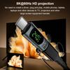 240W USB C Adapter 8K 60HZ PD Type C To Type-C Digital Display Adapter Data Transafer Charging OTG Connector For iPhone Samsung