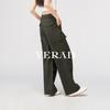 Yalida Women's 2026 Spring Loose Cargo Parachute Pants